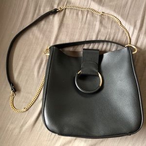 Zara Soft Leather Shoulder Bag